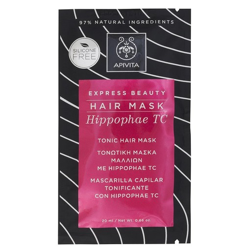 Apivita Express Beauty Tonic Hair Mask With Hippophae TC 20ml Apivita Express Beauty Tonic Hair Mask With Hippophae TC 20ml