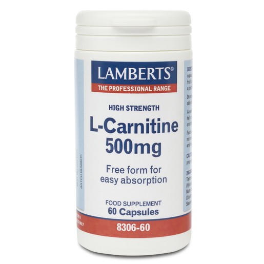 Lamberts L-Carnitine 500mg  60 caps