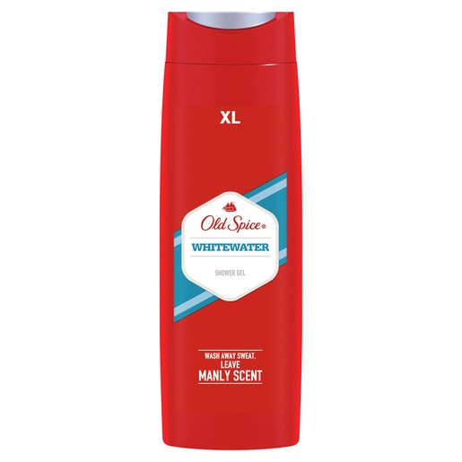 Old Spice Whitewater Shower Gel For Men Αφρόλουτρο με Συναρπαστικό Άρωμα Μόνο για Άνδρες 400ml Old Spice Whitewater Shower Gel For Men Αφρόλουτρο με Συναρπαστικό Άρωμα Μόνο για Άνδρες 400ml