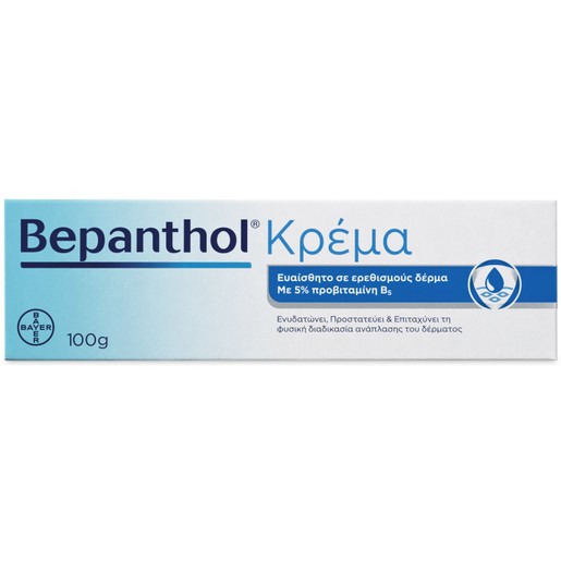 Bepanthol Κρέμα για το Ερεθισμένο & Ευαίσθητο Δέρμα 5% 100g Bepanthol Κρέμα για το Ερεθισμένο & Ευαίσθητο Δέρμα 5% 100g