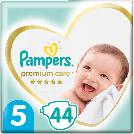 Pampers Premium Care Νο5 (11-16kg) 44 πάνες Pampers Premium Care Νο5 (11-16kg) 44 πάνες