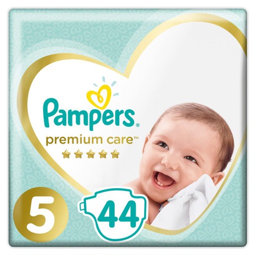Pampers Premium Care Νο5 (11-16kg) 44 πάνες Pampers Premium Care Νο5 (11-16kg) 44 πάνες