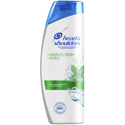 Head & Shoulders Menthol Fresh Anti-Dandruff Cool Shampoo 360ml
