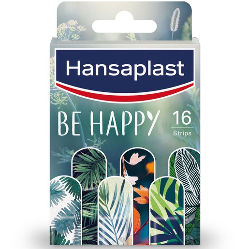 Hansaplast Be Happy Trendy Plasters Limited Edition Χρωματιστά Επιθέματα Μικρών Πληγών 16 Τεμάχια Hansaplast Be Happy Trendy Plasters Limited Edition Χρωματιστά Επιθέματα Μικρών Πληγών 16 Τεμάχια