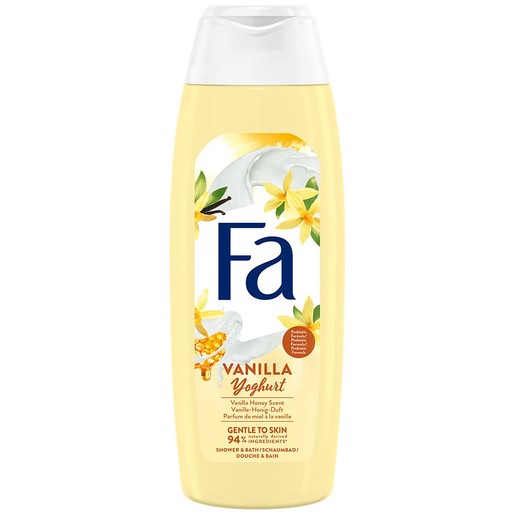 Fa Foam Bath Yoghurt Vanilla Honey Κρεμώδες Αφρόλουτρο με Απαλό Άρωμα, Παρέχει μια Μοναδική Αίσθηση Απαλότητας στο Δέρμα 750ml Fa Foam Bath Yoghurt Vanilla Honey Κρεμώδες Αφρόλουτρο με Απαλό Άρωμα, Παρέχει μια Μοναδική Αίσθηση Απαλότητας στο Δέρμα 750ml