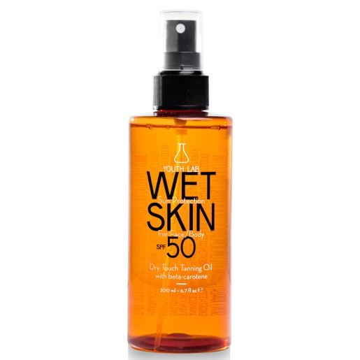 Youth Lab Wet Skin Face/Body Spf50 Dry Tanning Oil Αντηλιακό Ξηρό Λάδι Πολύ Υψηλής Προστασίας με Ενεργοποιητή Μαυρίσματος 200ml Youth Lab Wet Skin Face/Body Spf50 Dry Tanning Oil Αντηλιακό Ξηρό Λάδι Πολύ Υψηλής Προστασίας με Ενεργοποιητή Μαυρίσματος 200ml