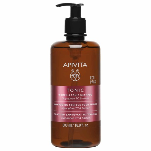 Apivita Women\'s Tonic Shampoo With Hippophae Tc & Laurel 500ml Apivita Women\'s Tonic Shampoo With Hippophae Tc & Laurel 500ml