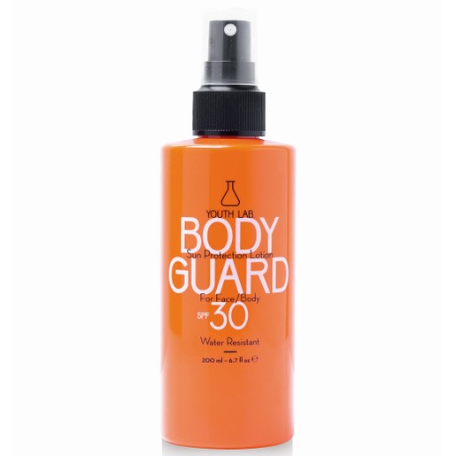 Youth Lab Body Guard Sun Protection Lotion Spf30 Αντηλιακό Αδιάβροχο Spray Προσώπου-Σώματος Υψηλής Προστασίας 200ml
