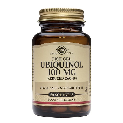 Solgar Fish Gel Ubiquinol 100mg 60Softgels Solgar Fish Gel Ubiquinol 100mg 60Softgels