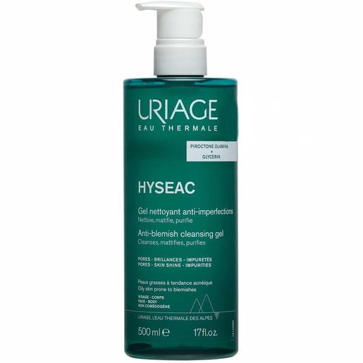 Uriage Hyseac Cleansing Gel for Oily Skin with Blemishes 500ml