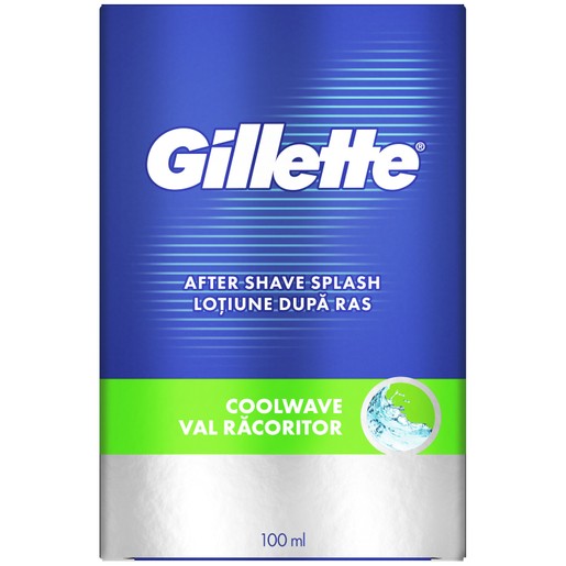 Gillette Coolwave After Shave Splash Ενυδατική Λοσιόν για Μετά το Ξύρισμα 100 ml Gillette Coolwave After Shave Splash Ενυδατική Λοσιόν για Μετά το Ξύρισμα 100 ml