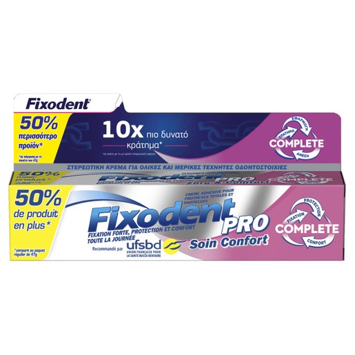 Fixodent Pro Complete Soin Comfort 70.5gr Fixodent Pro Complete Soin Comfort 70.5gr