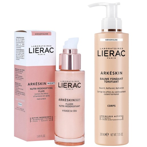 Lierac Πακέτο Προσφοράς Arkeskin Night Nutri-Redensifying Fluid 50ml & Arkeskin Baume Fondant Tonifiant 200ml Lierac Πακέτο Προσφοράς Arkeskin Night Nutri-Redensifying Fluid 50ml & Arkeskin Baume Fondant Tonifiant 200ml