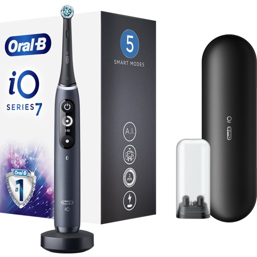 Oral-B iO Series 7 Magnetic Black Onyx 1 Τεμάχιο Oral-B iO Series 7 Magnetic Black Onyx 1 Τεμάχιο