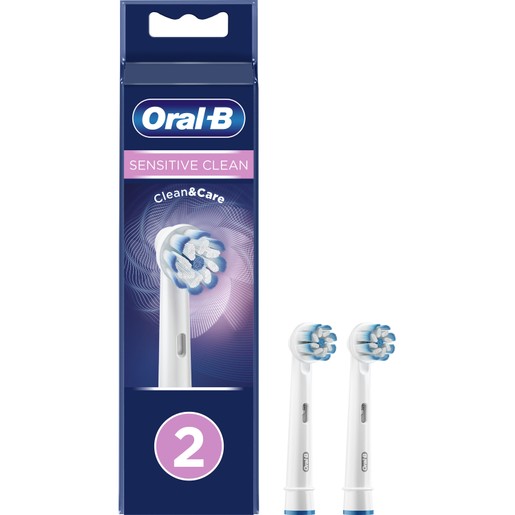 Oral-B Sensitive Clean Toothbrush Heads 2 Τεμάχια
