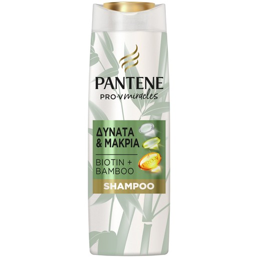 Pantene Pro-V Miracles Strong & Long Shampoo With Bamboo & Biotin 300ml