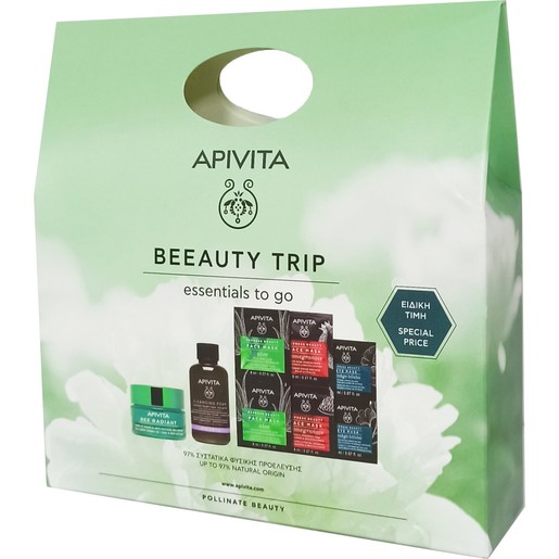 Apivita Promo Beeauty Trip Essentials to go Ολοκληρωμένη Περιποίηση για το Ταξίδι σε Ειδική Τιμή Apivita Promo Beeauty Trip Essentials to go Ολοκληρωμένη Περιποίηση για το Ταξίδι σε Ειδική Τιμή