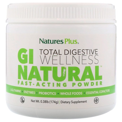 Natures Plus GI Natural Total Digestive Wellness Fast, Action Powder 174g