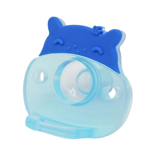 Marcus & Marcus Pacifier Hippo Πιπίλα Platinum Σιλικόνης Ιπποπόταμος από 0+ Μηνών 1 Τεμάχιο Marcus & Marcus Pacifier Hippo Πιπίλα Platinum Σιλικόνης Ιπποπόταμος από 0+ Μηνών 1 Τεμάχιο