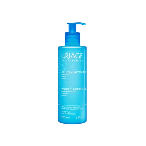 Uriage Eau Thermale Water Cleansing Gel Καθαρίζει Τέλεια την Κανονική και Μικτή Επιδερμίδα 200ml Uriage Eau Thermale Water Cleansing Gel Καθαρίζει Τέλεια την Κανονική και Μικτή Επιδερμίδα 200ml
