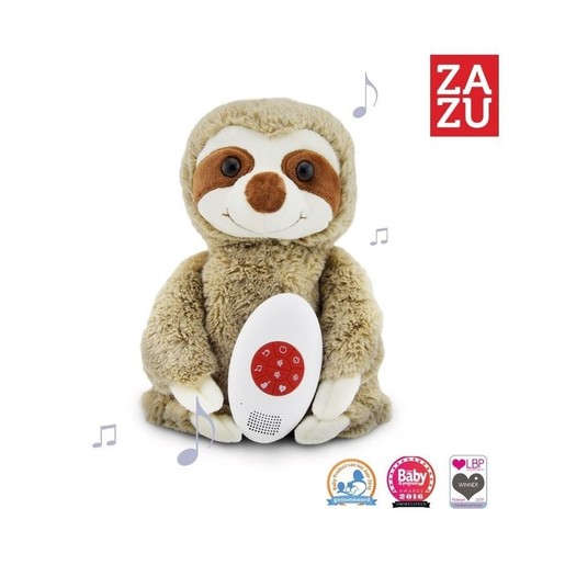 Zazu Musical Soft Toy Sven Επετειακό Κουκλάκι Νανουρίσματος Βραδύποδας, με Χτύπο Καρδιάς & Λευκούς Ήχους, από 0 Μηνών Zazu Musical Soft Toy Sven Επετειακό Κουκλάκι Νανουρίσματος Βραδύποδας, με Χτύπο Καρδιάς & Λευκούς Ήχους, από 0 Μηνών