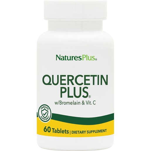 Natures Plus Quercetin Plus with Bromelain & Vitamin C 60tabs