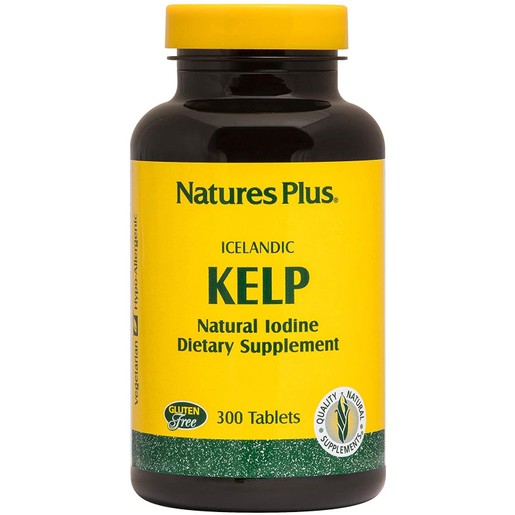 Nature\'s Plus Kelp 300tab Συμπλήρωμα Διατροφής για Ρύθμιση και Ενίσχυση μεταβολισμού 300tabs Nature\'s Plus Kelp 300tab Συμπλήρωμα Διατροφής για Ρύθμιση και Ενίσχυση μεταβολισμού 300tabs