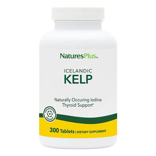 Natures Plus Kelp Συμπλήρωμα Διατροφής για Ρύθμιση & Ενίσχυση του Μεταβολισμού 300tabs