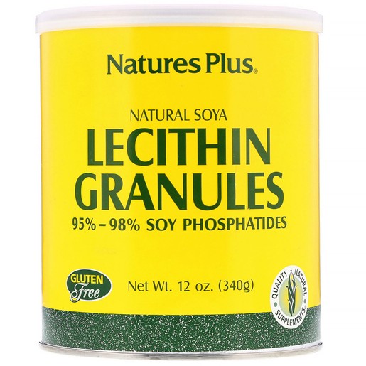 Natures Plus Lecithin Granules Φυσική Λεκιθίνη Σόγιας σε Κόκκους 340 gr Natures Plus Lecithin Granules Φυσική Λεκιθίνη Σόγιας σε Κόκκους 340 gr