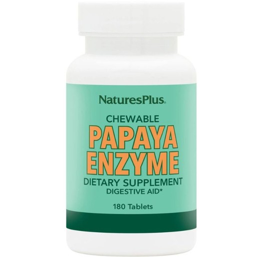Natures Plus Papaya Enzyme 180 Chew.tabs Natures Plus Papaya Enzyme 180 Chew.tabs