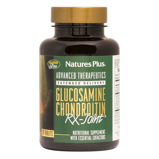 Natures Plus RX Joint Glucosamine Chondroitin Συμπλήρωμα Διατροφής για την Υγεία αρθρώσεων 60tabs Natures Plus RX Joint Glucosamine Chondroitin Συμπλήρωμα Διατροφής για την Υγεία αρθρώσεων 60tabs