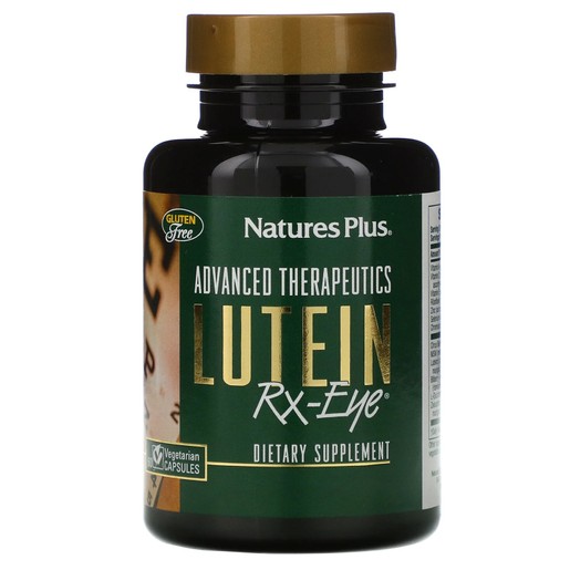 Nature\'s Plus Lutein RX Eye Ισχυρή Φόρμουλα για την Υγεία της Όρασης, 60 caps Nature\'s Plus Lutein RX Eye Ισχυρή Φόρμουλα για την Υγεία της Όρασης, 60 caps