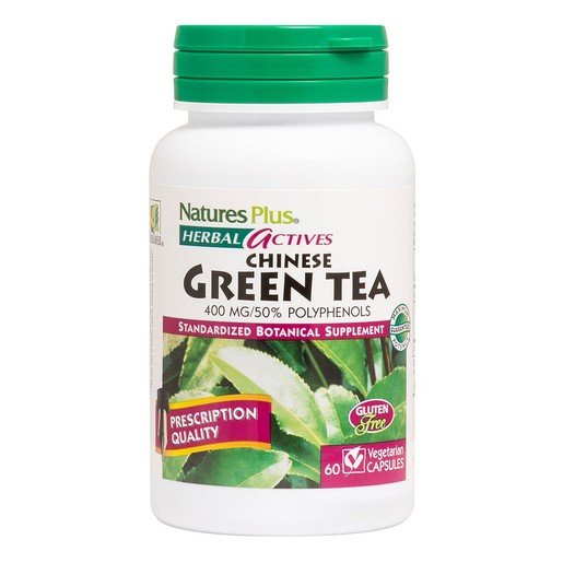 Natures Plus Green Tea (Chinese) 400 mg Συμπλήρωμα από Πράσινο Τσάι με Αντιοξειδωτικές Ιδιότητες 60caps Natures Plus Green Tea (Chinese) 400 mg Συμπλήρωμα από Πράσινο Τσάι με Αντιοξειδωτικές Ιδιότητες 60caps