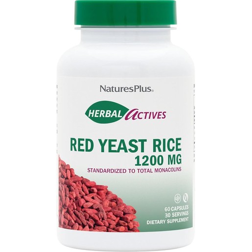 Natures Plus Red Yeast Rice 1200mg, 60caps Natures Plus Red Yeast Rice 1200mg, 60caps