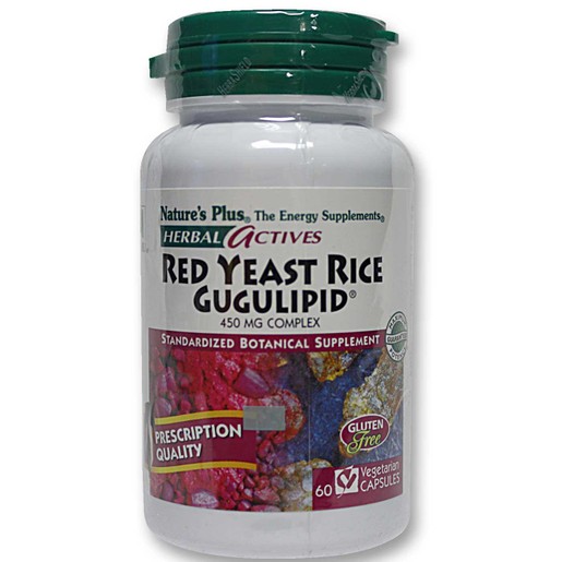 Natures Plus Red Yeast Rice Gugulipid 450mg Συμπλήρωμα από Μαγιά Κόκκινου Ρυζιού για Υποστήρίξη του Καρδιαγγειακού 60caps Natures Plus Red Yeast Rice Gugulipid 450mg Συμπλήρωμα από Μαγιά Κόκκινου Ρυζιού για Υποστήρίξη του Καρδιαγγειακού 60caps