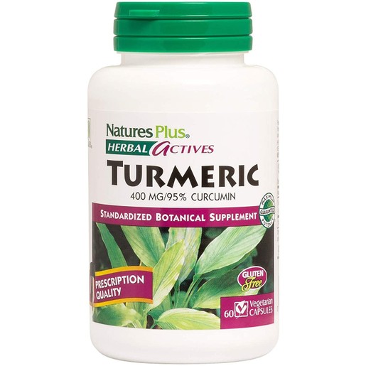 Natures Plus Turmeric 400mg Αντιοξειδωτικό Συμπλήρωμα από Κουρκουμά 60 vcaps Natures Plus Turmeric 400mg Αντιοξειδωτικό Συμπλήρωμα από Κουρκουμά 60 vcaps
