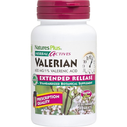 Natures Plus Valerian 600mg 30tabs