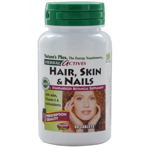Nature\'s Plus Hair, Skin & Nails Συμπλήρωμα Διατροφής για την Υγεία Μαλλιών, Δέρματος & Νυχιών 60tabs Nature\'s Plus Hair, Skin & Nails Συμπλήρωμα Διατροφής για την Υγεία Μαλλιών, Δέρματος & Νυχιών 60tabs