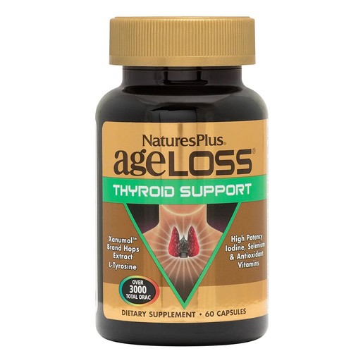 Natures Plus AgeLoss Thyroid Support 60caps Natures Plus AgeLoss Thyroid Support 60caps