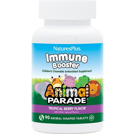 Natures Plus Animal Parade Kids Immune Booster 90chew.tabs