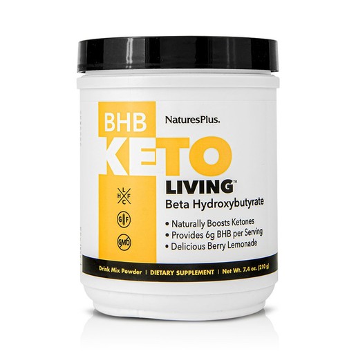 Nature\'s Plus KetoLiving BHB Συμπλήρωμα Διατροφής Κετονών για Βέλτιστη Μεταβολική Κατάσταση 210gr Nature\'s Plus KetoLiving BHB Συμπλήρωμα Διατροφής Κετονών για Βέλτιστη Μεταβολική Κατάσταση 210gr