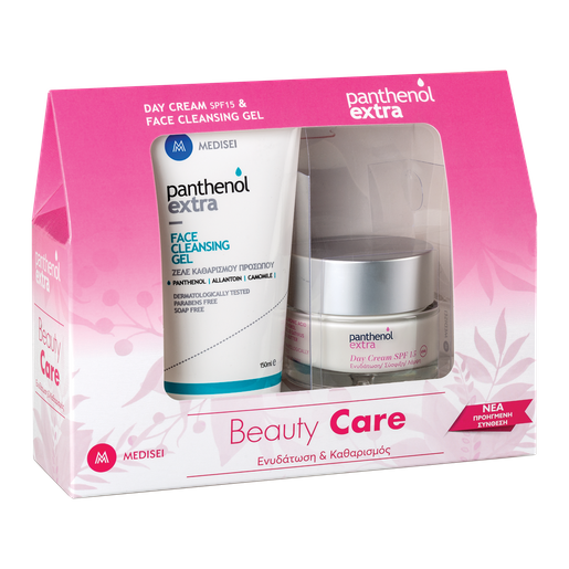 Medisei Panthenol Extra Day Cream Spf15 50ml & Medisei Panthenol Extra Face Cleansing Gel 150ml Medisei Panthenol Extra Day Cream Spf15 50ml & Medisei Panthenol Extra Face Cleansing Gel 150ml