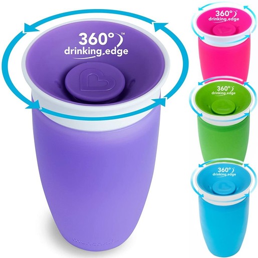Munchkin Sippy Cup Παιδικό Κύπελλο Miracle 360° 12m+, 296ml Munchkin Sippy Cup Παιδικό Κύπελλο Miracle 360° 12m+, 296ml