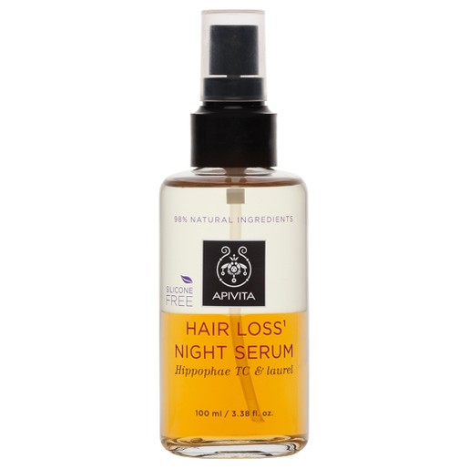 Apivita Hair Loss Night Serum With Hippophae TC & Laurel 100ml Apivita Hair Loss Night Serum With Hippophae TC & Laurel 100ml