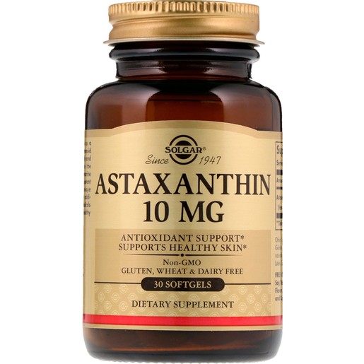 Solgar Astaxanthin 4mg 30 softgels Solgar Astaxanthin 4mg 30 softgels