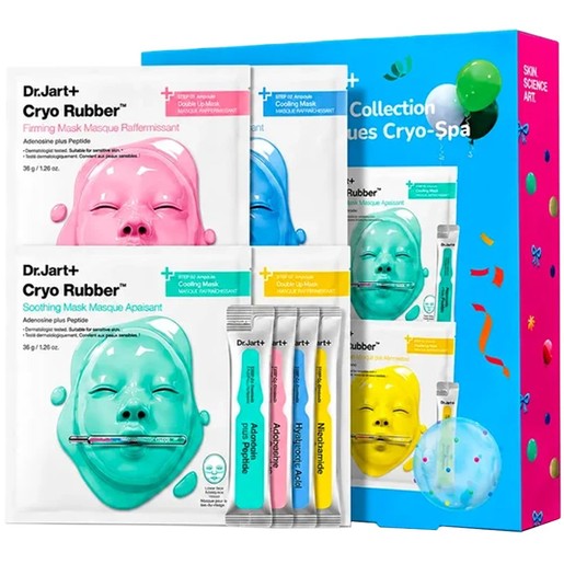 Dr.Jart+ Promo Cryo Rubber Boosts Glowy Hydration Moisturizing Mask Kit 1 Τεμάχιο & Firming Moisture Mask Kit 1 Τεμάχιο & Soothing Mask Kit 1 Τεμάχιο & Brightening Mask Kit 1 Τεμάχιο