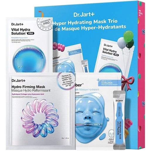 Dr.Jart+ Promo Cryo Rubber Boosts Glowy Hydration Moisturizing Mask Kit 1 Τεμάχιο & Vital Hydra Solution Dermask Pro 26g & Hydro Raffermissant Firming Mask 30g