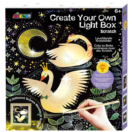 Avenir Create Your Own Light Box Scratch 6+ Years 1 Τεμάχιο, Κωδ 60129
