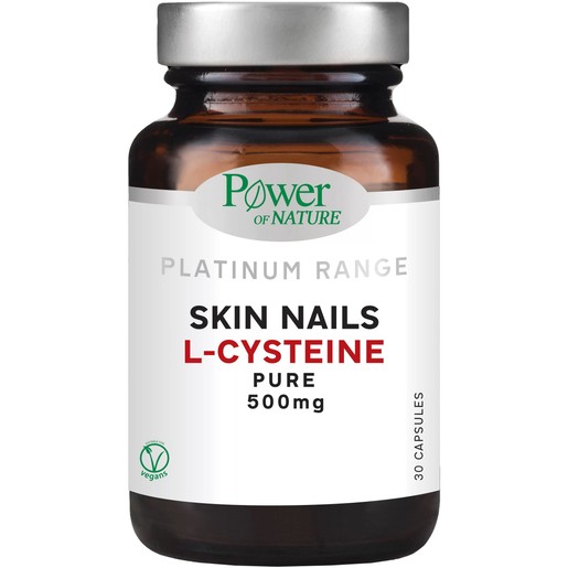 Power Health Platinum Range Skin Nails L-Cysteine Pure 500mg 30caps