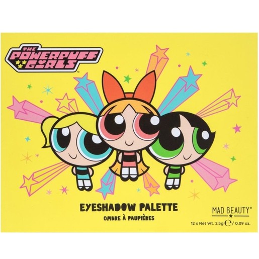 Mad Beauty Disney Powerpuff Girls Super Cute Eyeshadow Palette 1 Τεμάχιο Mad Beauty Disney Powerpuff Girls Super Cute Eyeshadow Palette 1 Τεμάχιο